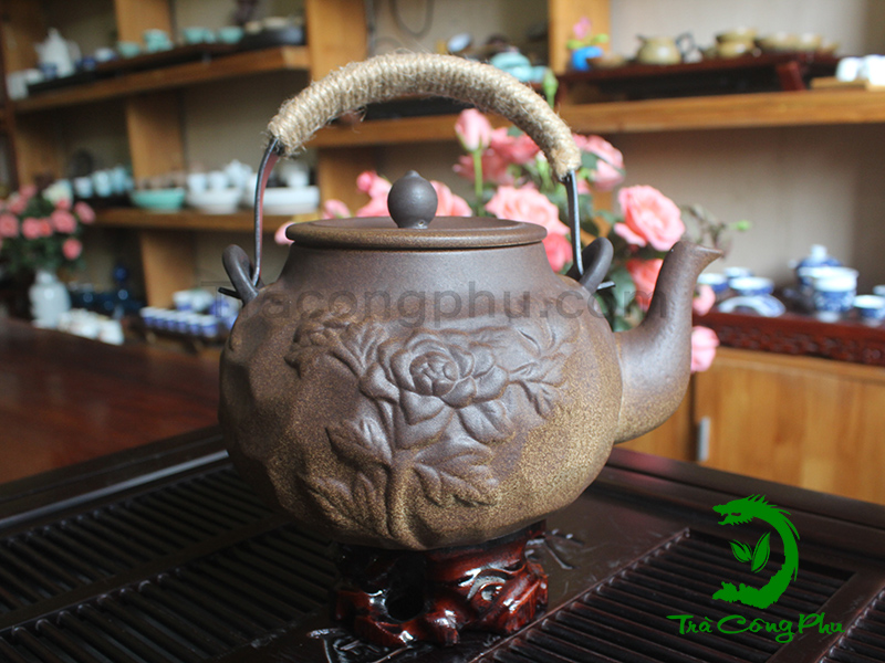 Ấm Đất Mẫu Đơn - TSB14